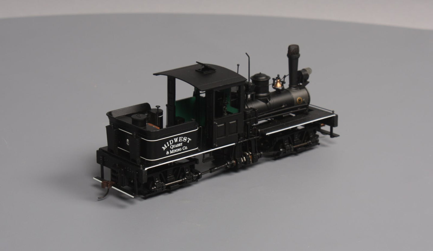 Bachmann 25661 On30 Midwest Quarry & Mining Co. Two-Truck Shay Steam Locomotive