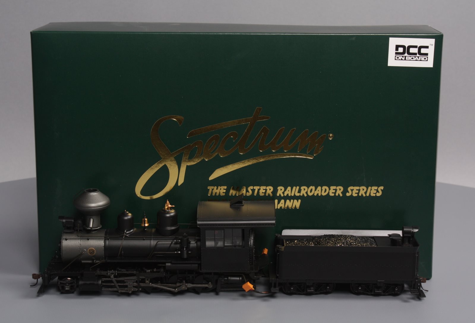 Bachmann 25999 On30 Painted & Unlettered 2-8-0 Steam Locomotive w/DCC