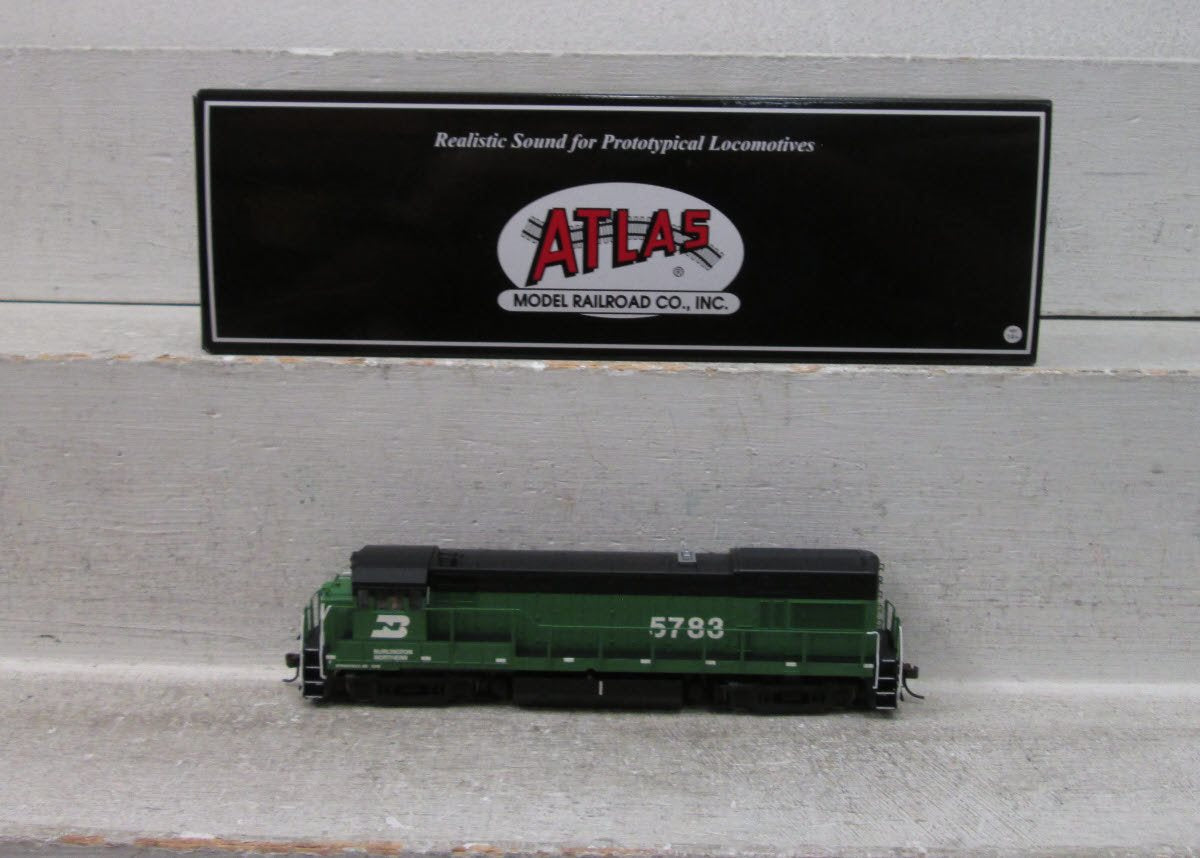 Atlas 10001168 HO Burlington Northern GE U30B Diesel Locomotive DCC/Sound #5783