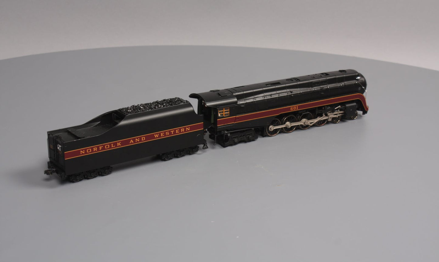 MTH 80-3266-1 HO Norfolk & Western 4-8-4 J Steam Locomotive #601