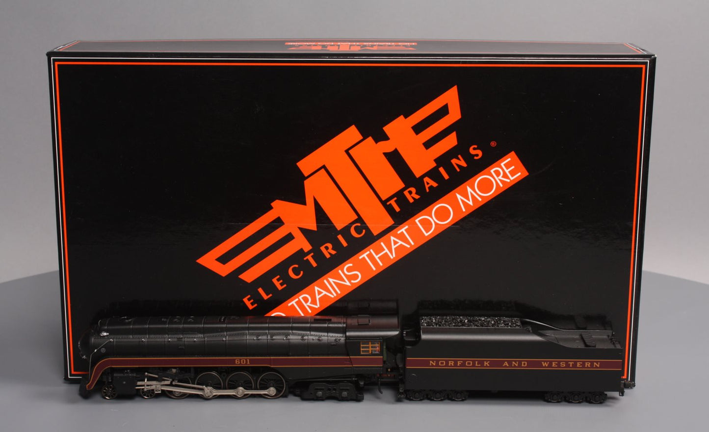 MTH 80-3266-1 HO Norfolk & Western 4-8-4 J Steam Locomotive #601