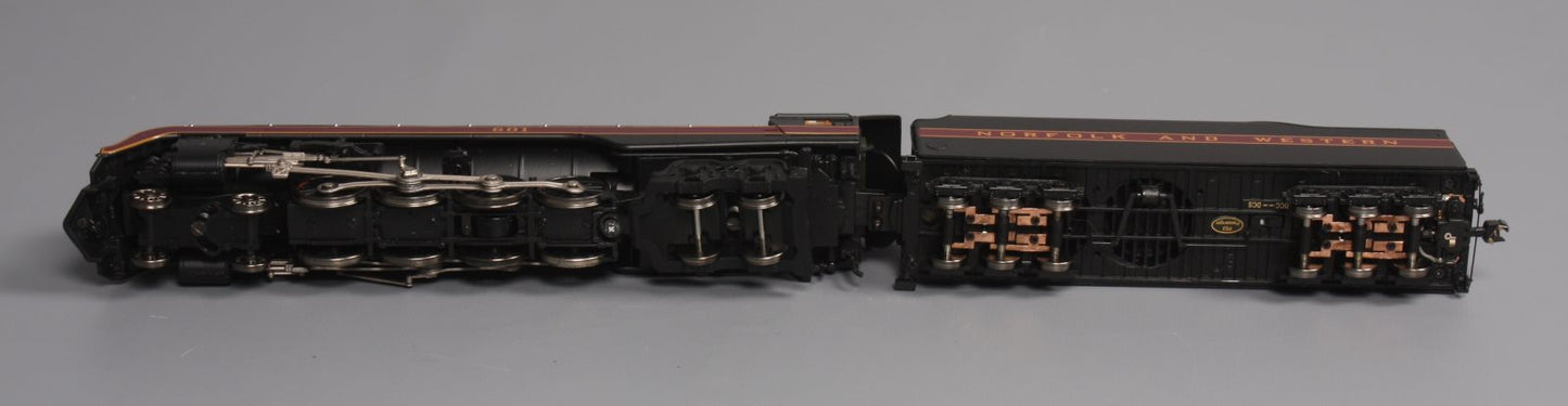 MTH 80-3266-1 HO Norfolk & Western 4-8-4 J Steam Locomotive #601
