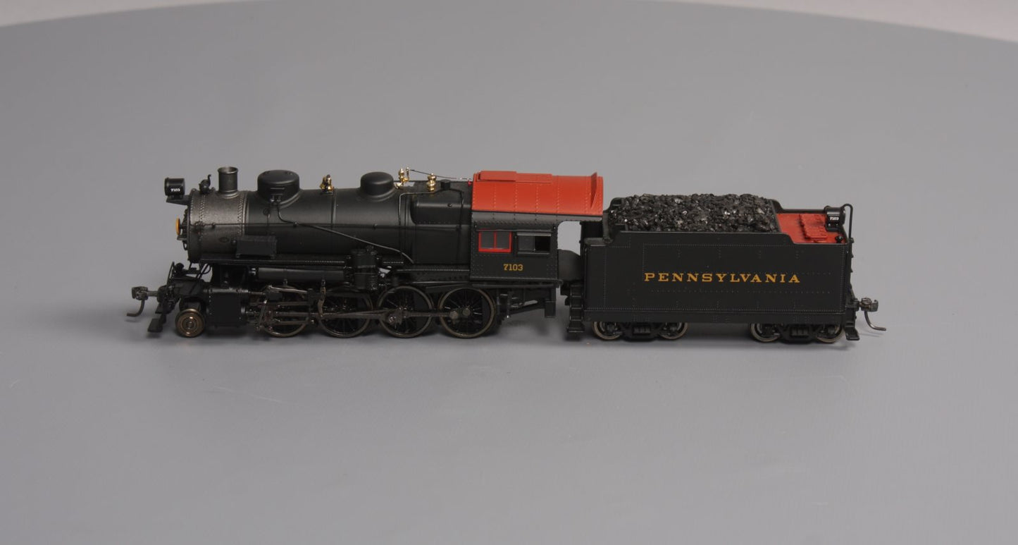 MTH 80-3240-1 HO Pennsylvania Railroad 2-8-0 H10 Steam with P-S 3 & DCC #7103
