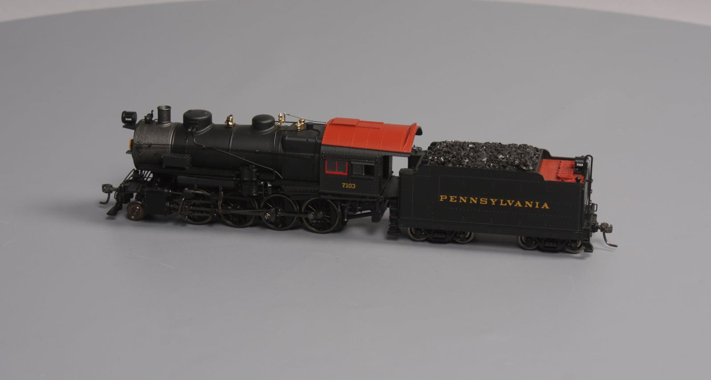 MTH 80-3240-1 HO Pennsylvania Railroad 2-8-0 H10 Steam with P-S 3 & DCC #7103