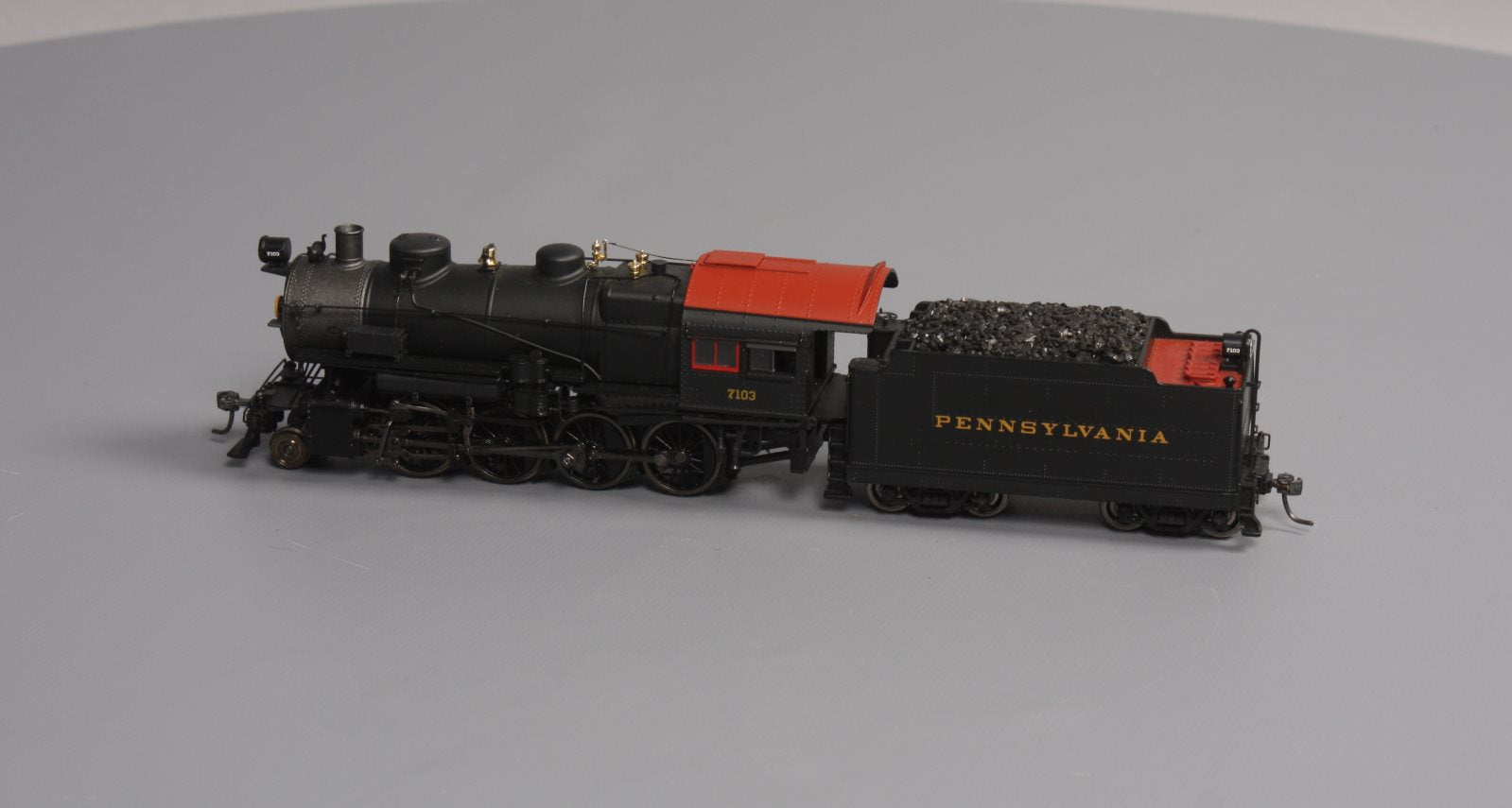 MTH 80-3240-1 HO Pennsylvania Railroad 2-8-0 H10 Steam with P-S 3 & DCC #7103