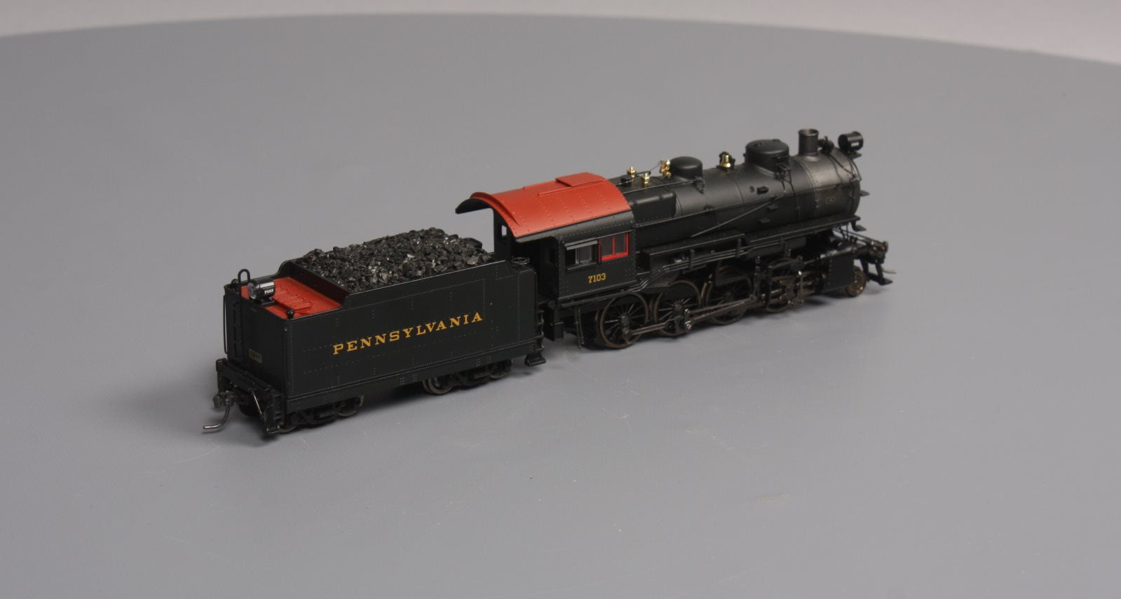 MTH 80-3240-1 HO Pennsylvania Railroad 2-8-0 H10 Steam with P-S 3 & DCC #7103