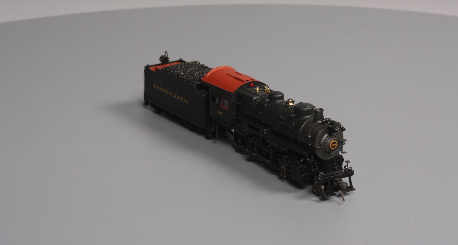 MTH 80-3240-1 HO Pennsylvania Railroad 2-8-0 H10 Steam with P-S 3 & DCC #7103