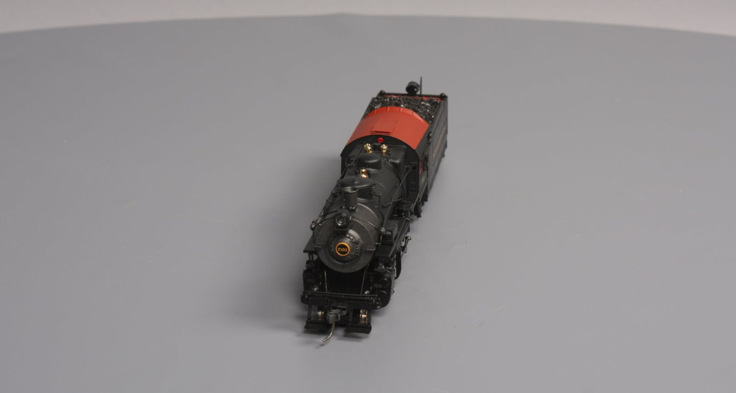 MTH 80-3240-1 HO Pennsylvania Railroad 2-8-0 H10 Steam with P-S 3 & DCC #7103