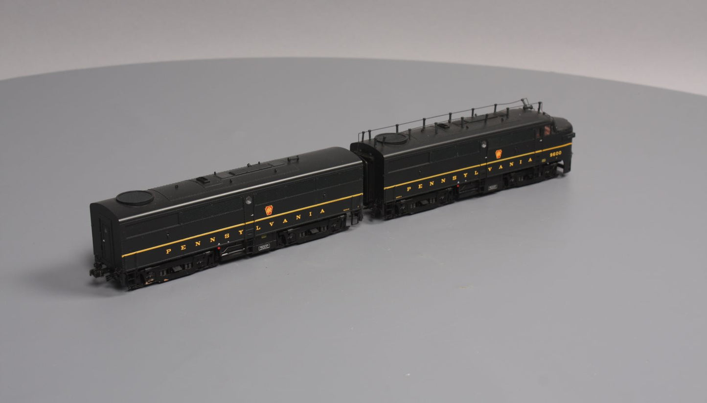 MTH 80-2092-1 HO Pennsylvania Alco FA-1 A/B Diesel Locomotive Set w/PS 3.0
