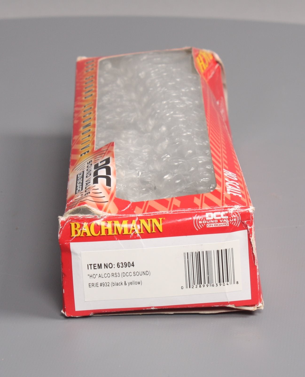 Bachmann 63904 HO Erie RS-3 Diesel Locomotive #932 w/ DCC & Sound