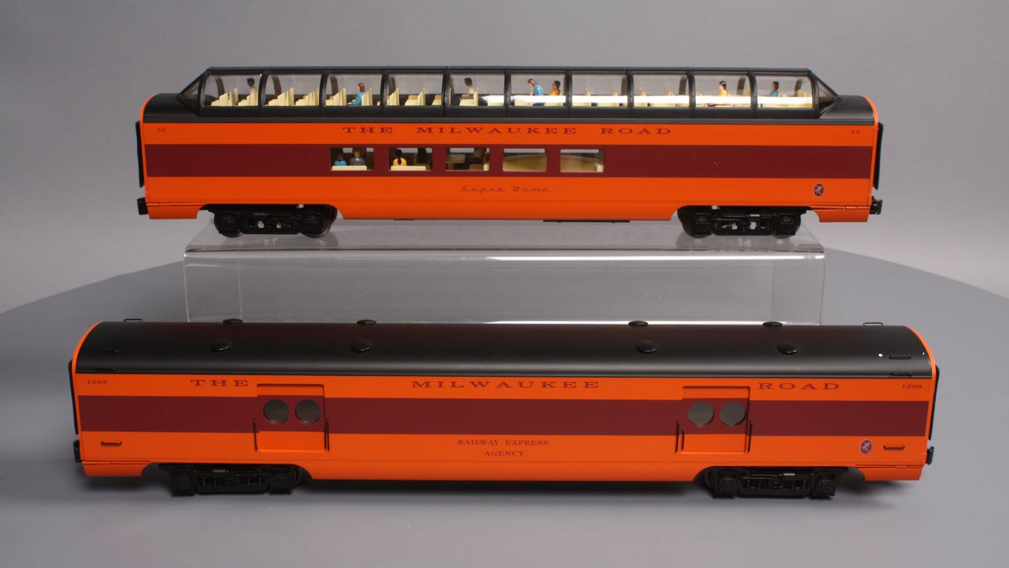 Lionel K-Line 6-22277 Milw. Rd. Hiawatha 18" Passenger Car (Set of 2)