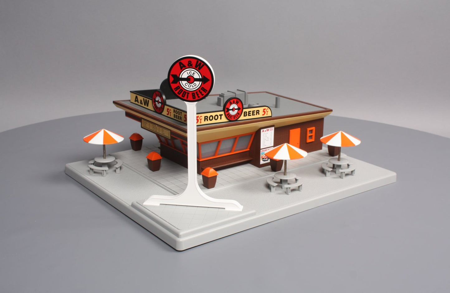 MTH 30-9068 A&W Rootbeer Restaurant Stand