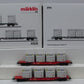 Marklin 47076 HO Exclusive Type Sgns Flatcar 2-Pack - 3-Rail - Ready to Run