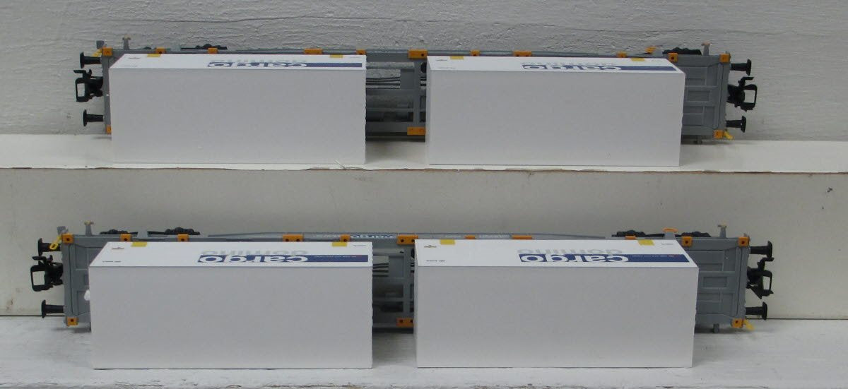 Marklin 47096 HO Swiss Federal Railways Type Sgnss Container Flat Cars (2)