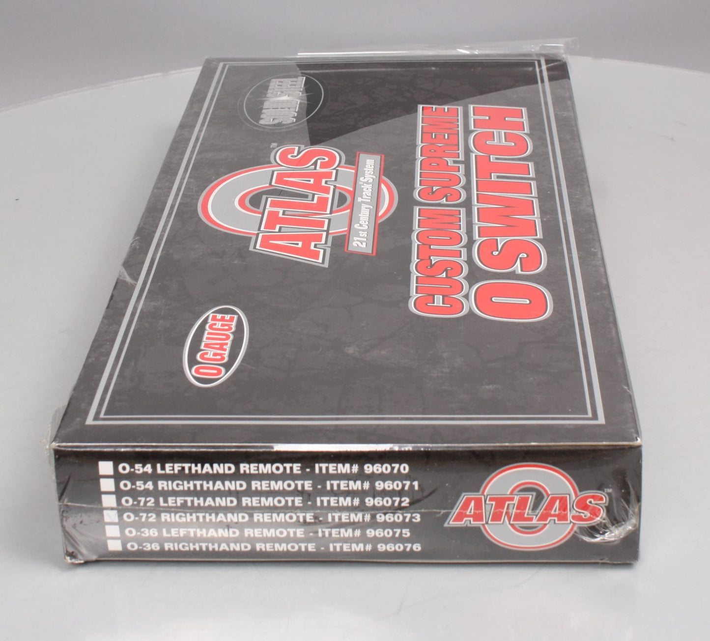 Atlas 96073 O O72 Solid Steel Right Hand Remote Switch Turnout