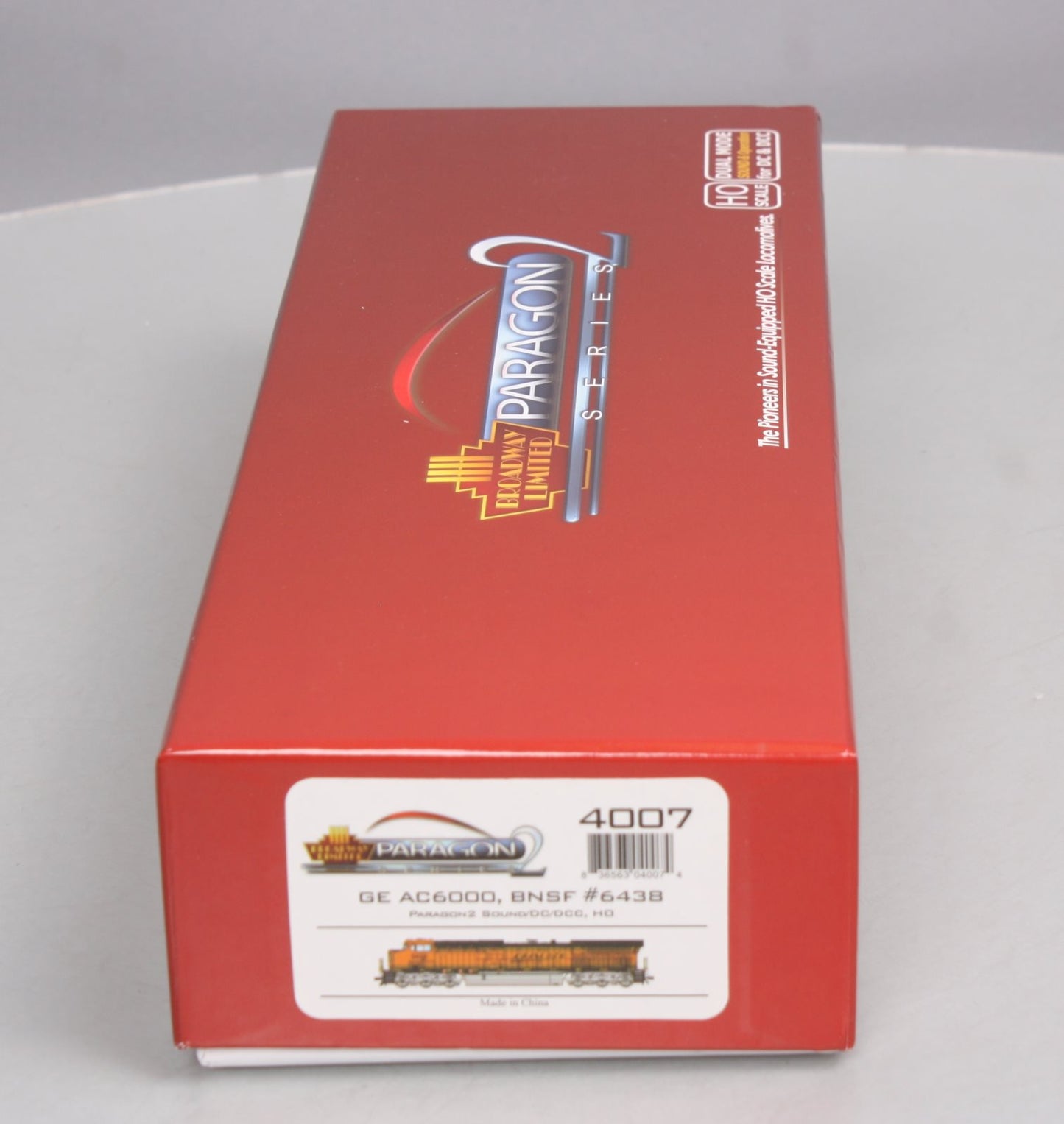 Broadway Limited 4007 HO BNSF GE AC6000 Diesel Loco Paragon3 Sound/DCC  #6438