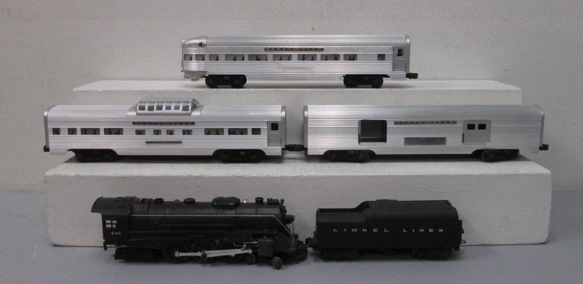 Lionel 2222WS Vintage O 646 Pullman Set w/2046W,2530,2532,2531