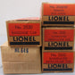 Lionel 2222WS Vintage O 646 Pullman Set w/2046W,2530,2532,2531