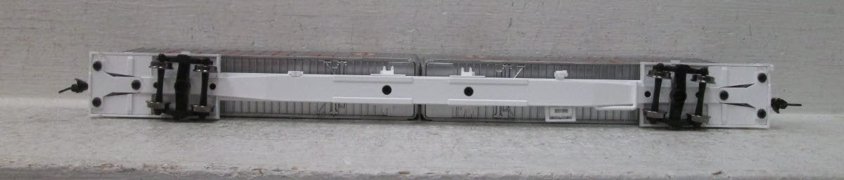 Walthers 932-41067 HO ATSF Flexi-Van Mark IV Flat Car With Trailer #291014