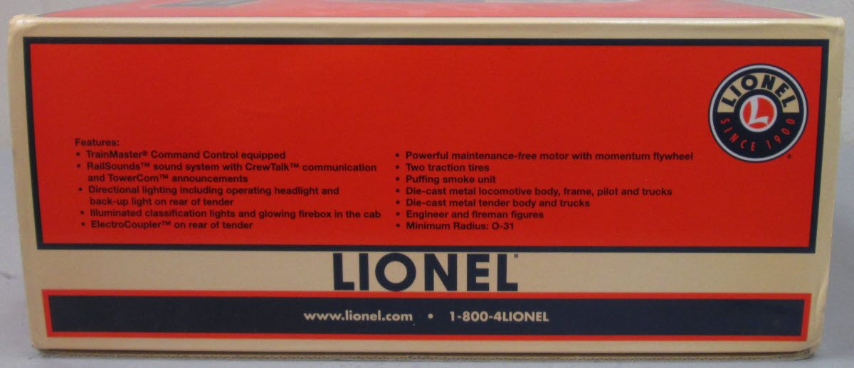 Lionel 6-28750 Lackawanna 4-6-0 Camelback Steam Locomotive w/ Tender #690