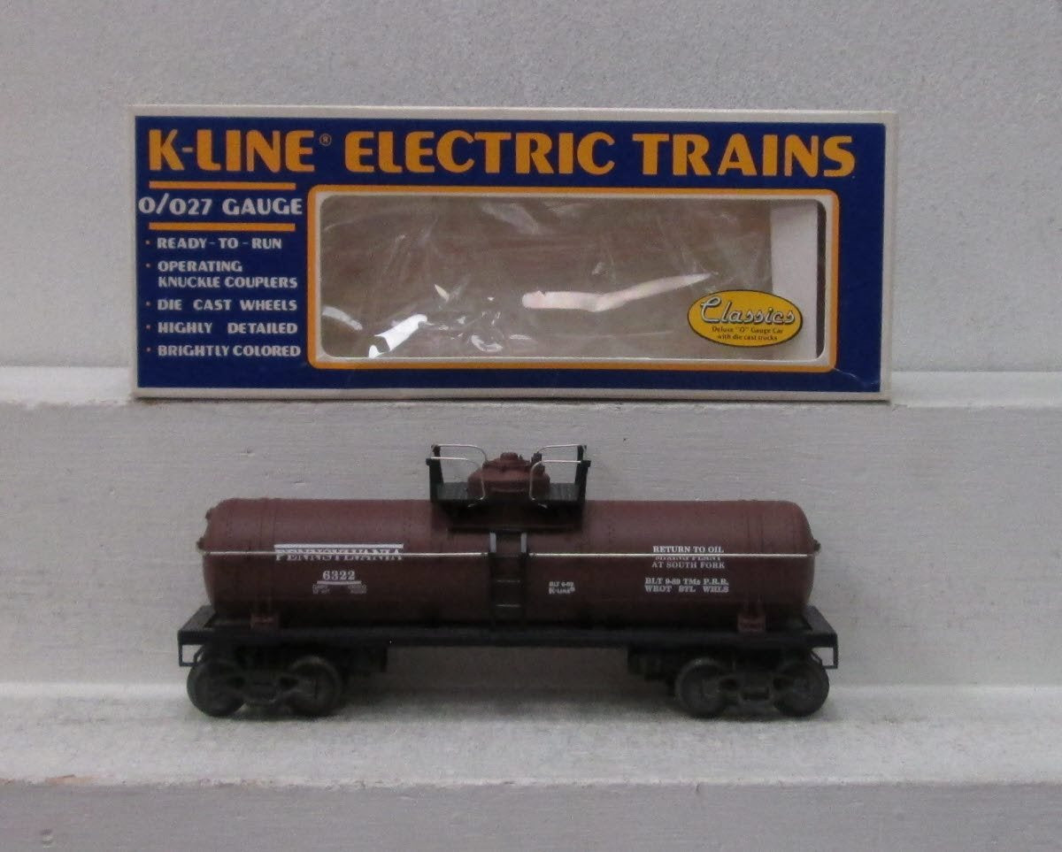 K-Line K-6322 O Gauge Pennsylvania Tank Car