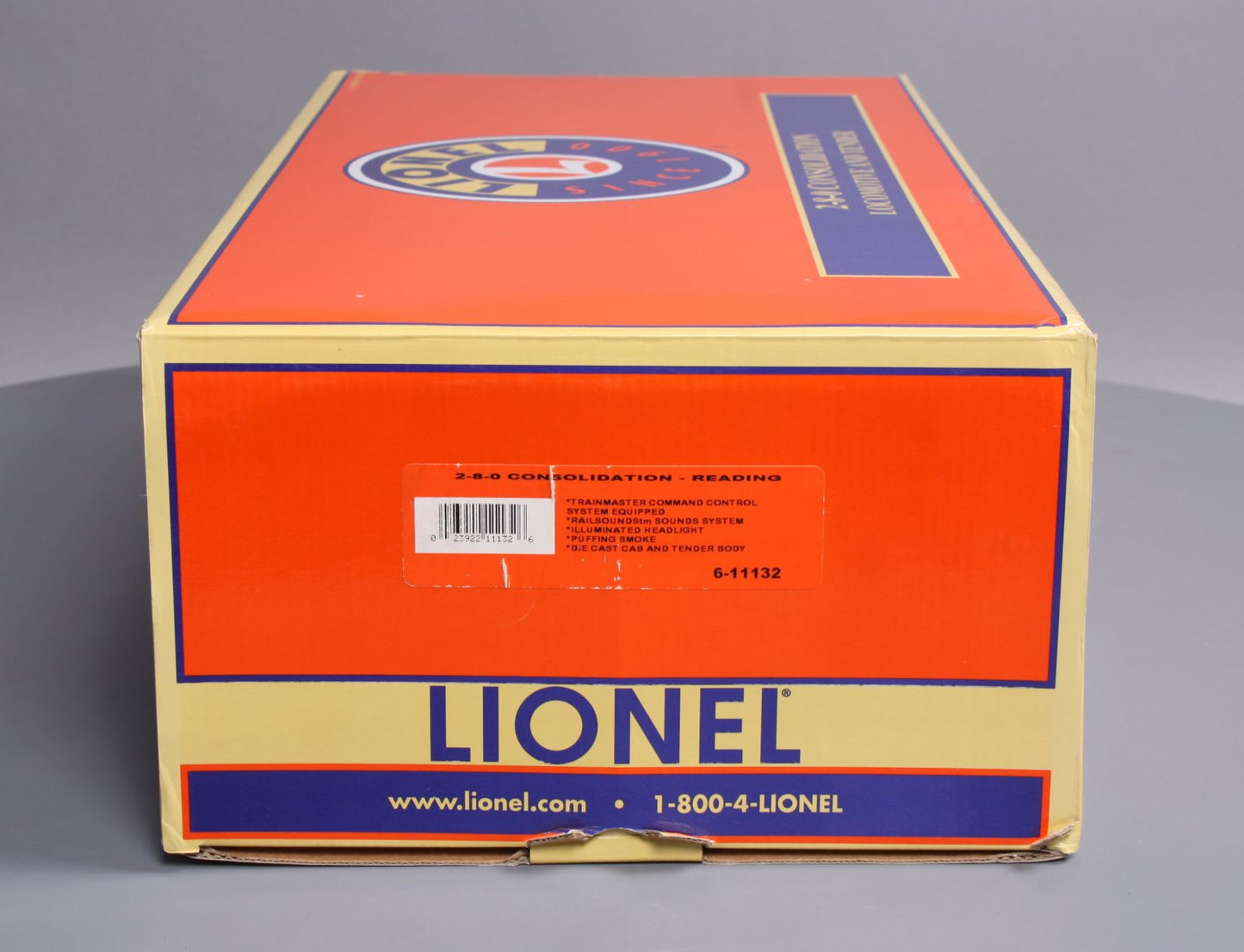 Lionel 6-11132 Reading 2-8-0 Consolidation Steam Loco & Tender w/TMCC #2014