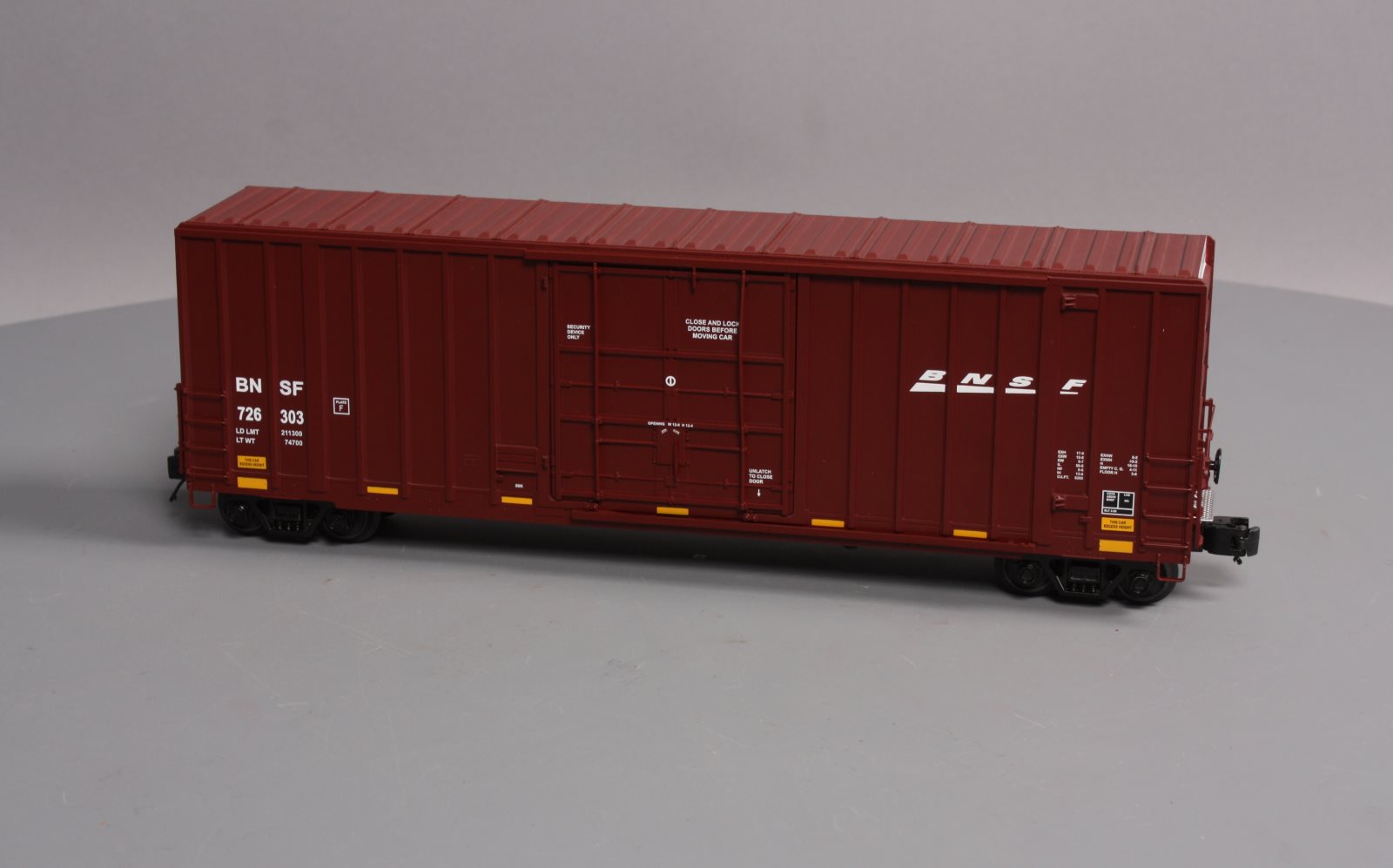 MTH 20-93413 BNSF 50’ High Cube Box Car