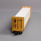 MTH 20-98662 TTX Flat Car w/Bulkheads w/Covered Wood Load V2