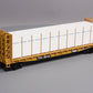 MTH 20-98662 TTX Flat Car w/Bulkheads w/Covered Wood Load V2