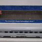 Atlas 3001188-1 WP California Zephyr 16-Section "Silver Palm" Sleeper Car 3 Rail