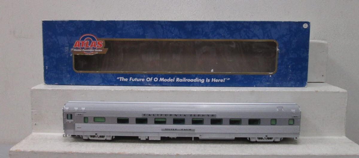 Atlas 3001188-1 WP California Zephyr 16-Section "Silver Palm" Sleeper Car 3 Rail