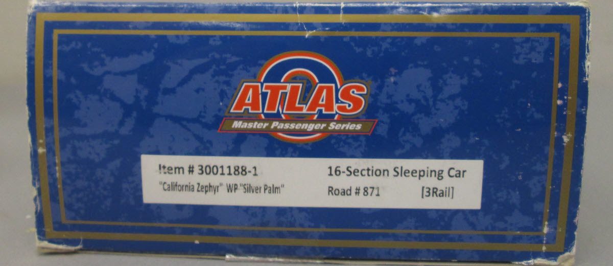 Atlas 3001188-1 WP California Zephyr 16-Section 