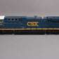 MTH 20-20321-1 CSX AC6000 Diesel Engine w/Proto-Sound 3.0 #658