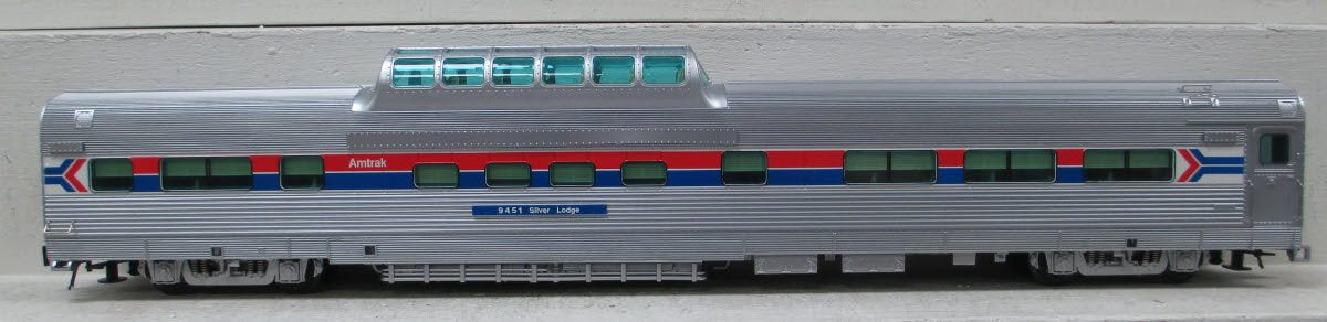 Atlas 3001154-1 Amtrak "Silver Lodge" Dome Chair Car (3-Rail)