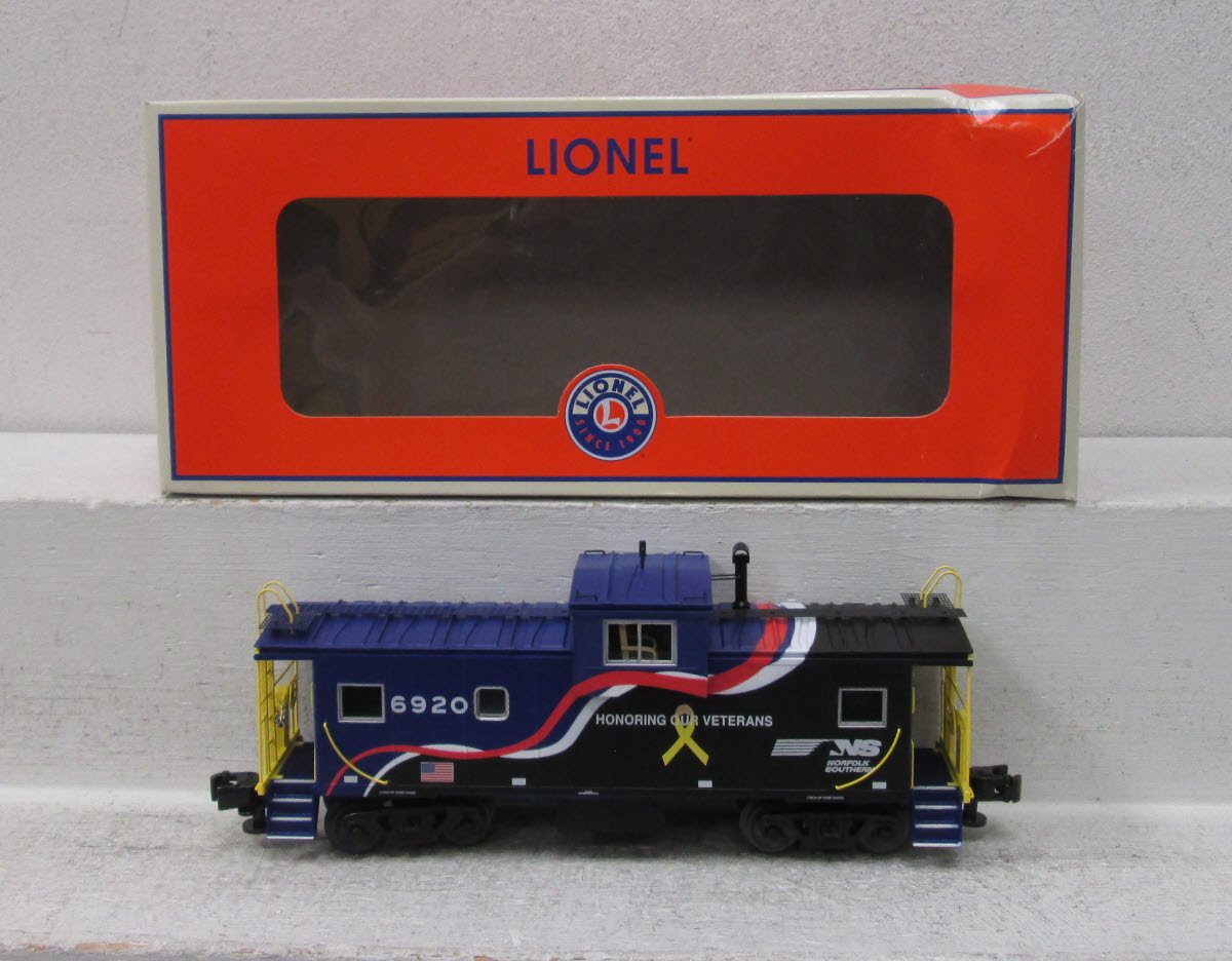 Lionel 6-84529 O Norfolk Southern Veterans Wide Vision Caboose