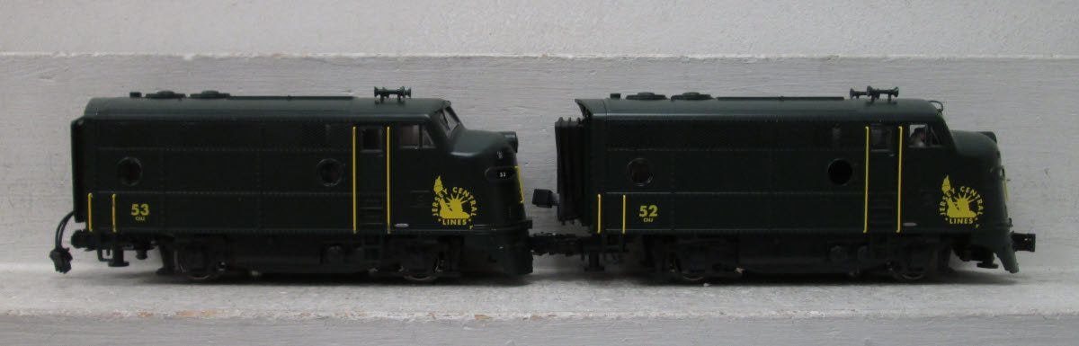RMT 92626 O Central New Jersey Beef Mini F-3 A-A Diesel Locomotive Set  #53/52