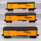 Lionel 6-25934 O SF Map & Slogan Reefer (Set of 3)