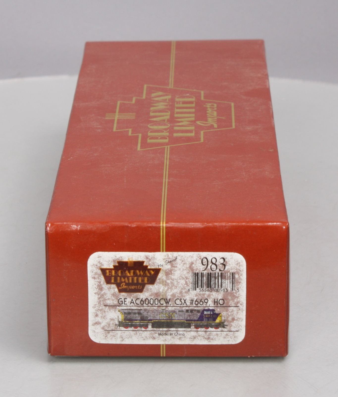 Broadway Limited 983 HO CSX Stealth Series Diesel GE AC6000CW #669