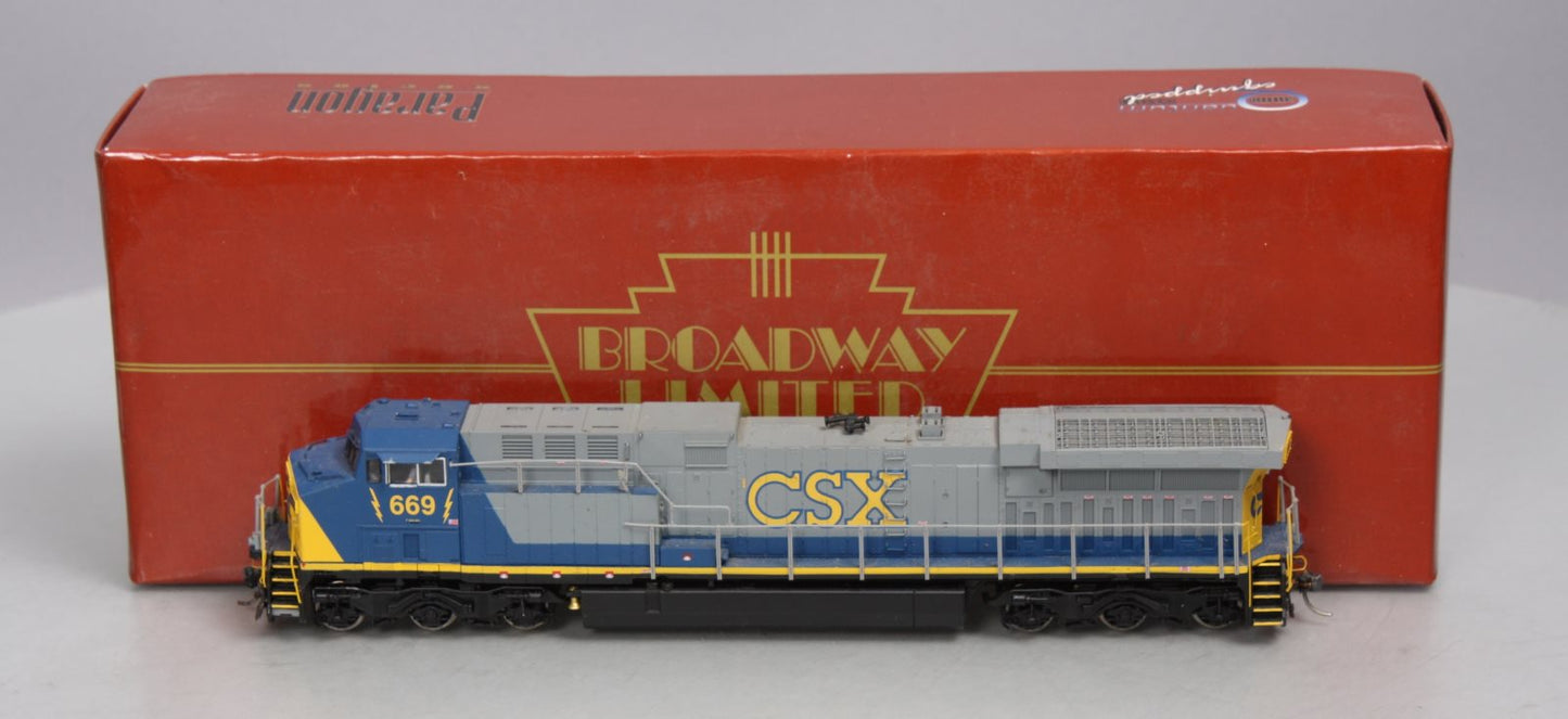 Broadway Limited 983 HO CSX Stealth Series Diesel GE AC6000CW #669