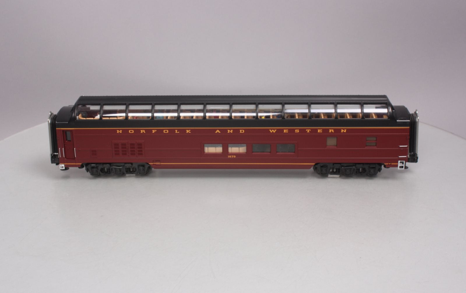 MTH 20-67260 Norfolk & Western 70' Smooth Full Vista Dome