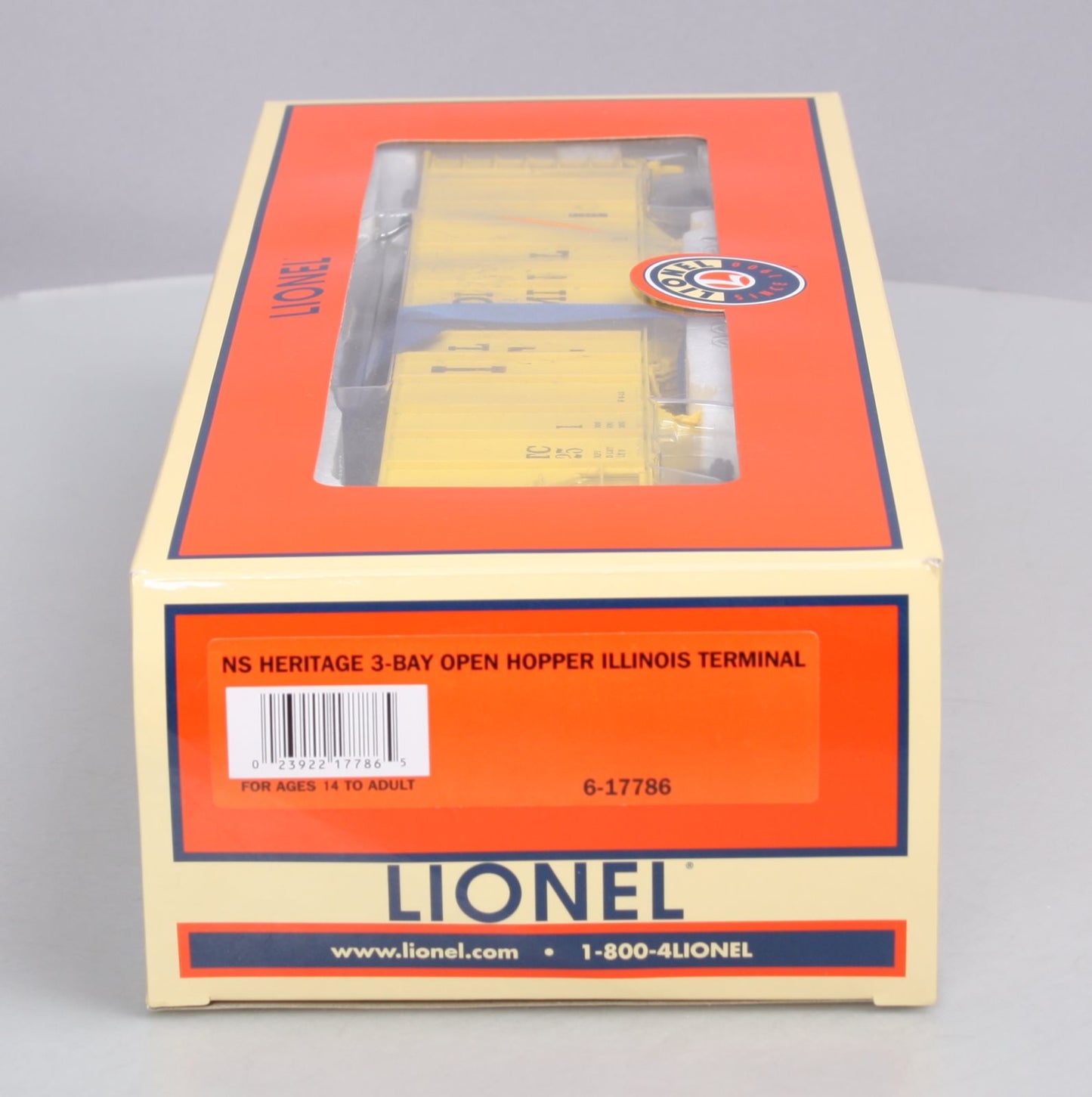 Lionel 6-17786 Illinois Terminal NS Heritage Die-cast 3-Bay Hopper