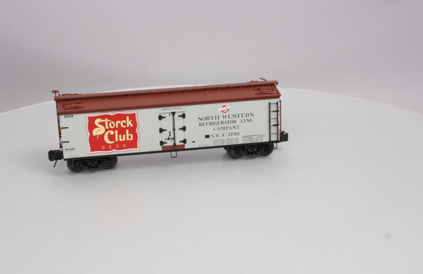 Atlas 3001541-1 40' Wood Reefer Storcks Beer (3Rail)