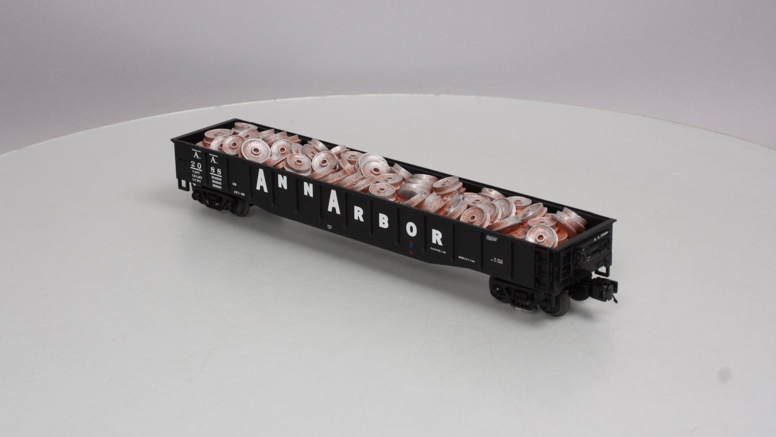 MTH 20-98076 Ann Arbor Gondola Car w/Wheel Scrap Load