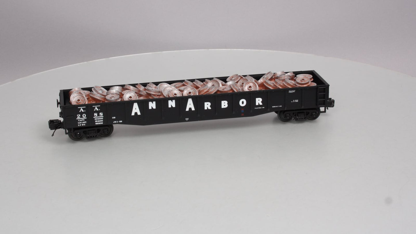 MTH 20-98076 Ann Arbor Gondola Car w/Wheel Scrap Load
