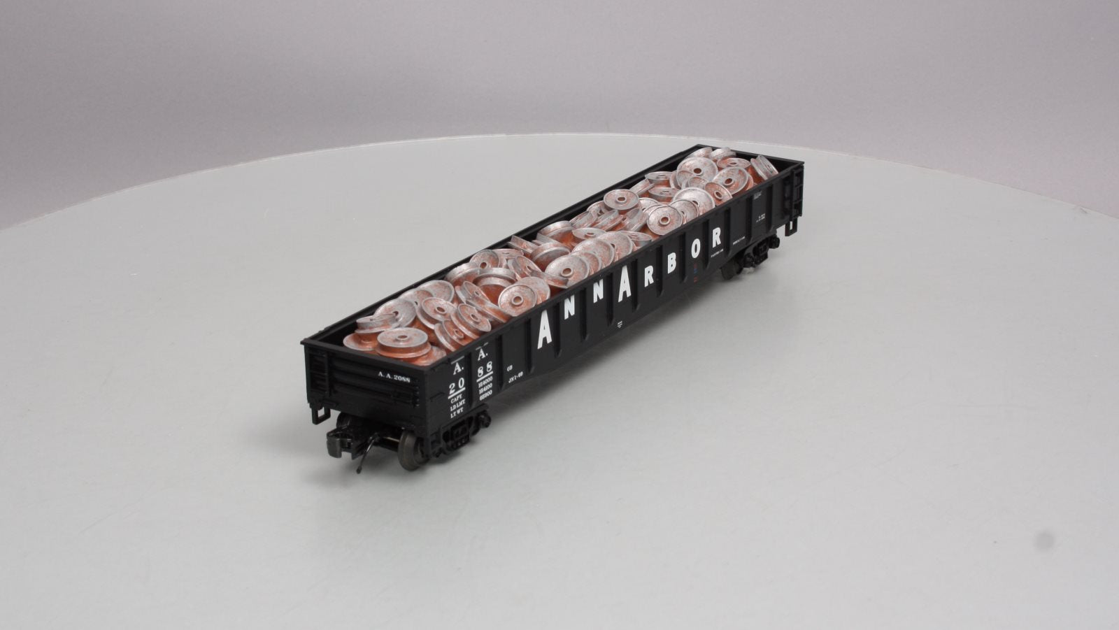 MTH 20-98076 Ann Arbor Gondola Car w/Wheel Scrap Load