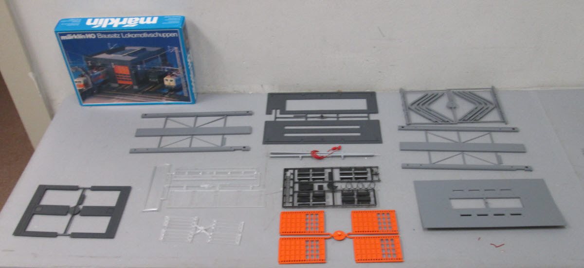 Marklin 7289 HO Scale Locomotive Shed Building Kit