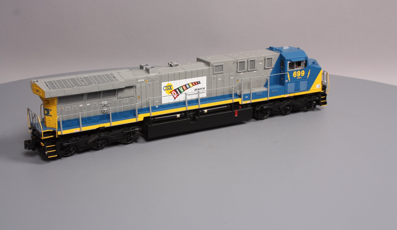 鉄板6×450×600(mm)   13kg MTH 20-2833-3 O CSX AC6000 Non-Powered Diesel Engine #699