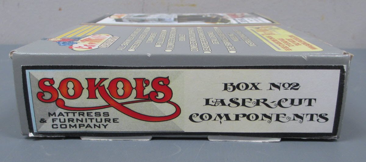 Bar Mills 2 HO Scale SOKOL'S Laser Cut Craftsman Laser-Cut Model Building Kit