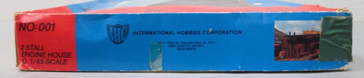 IHC 001 O Scale Enginehouse Kit