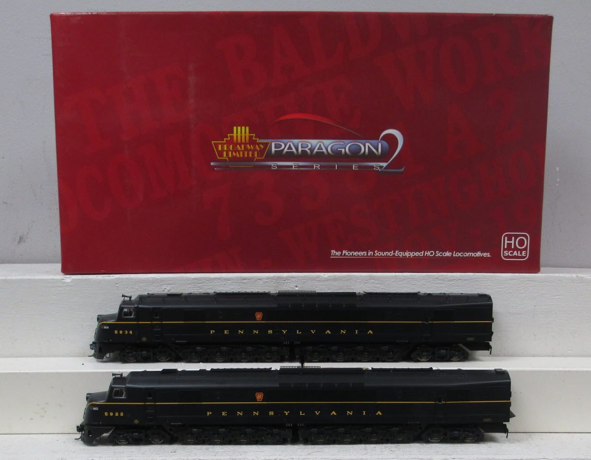 Broadway Limited 2093 HO Pennsylvania Baldwin Centipede Diesel Engines w/DCC/SND